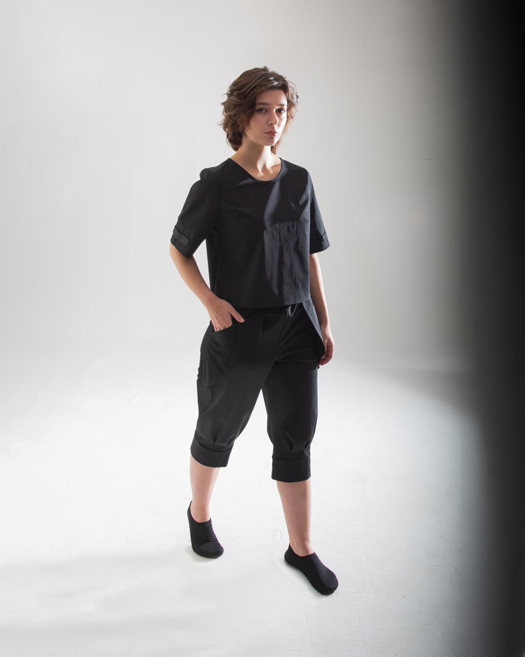 cullotes with pockets for women hairdressers